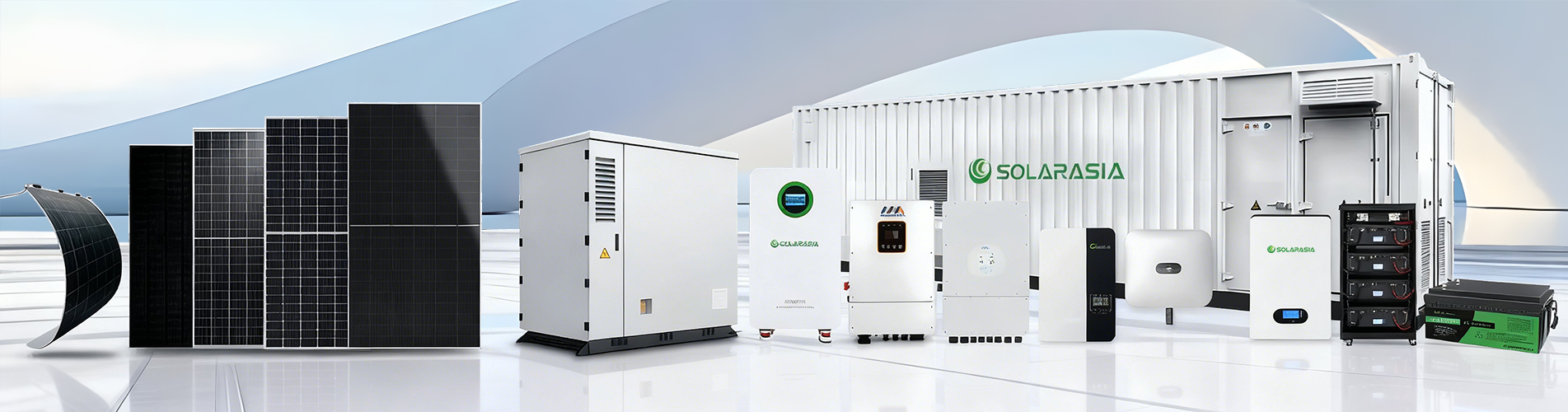 Solar Panels & Batteries Banner